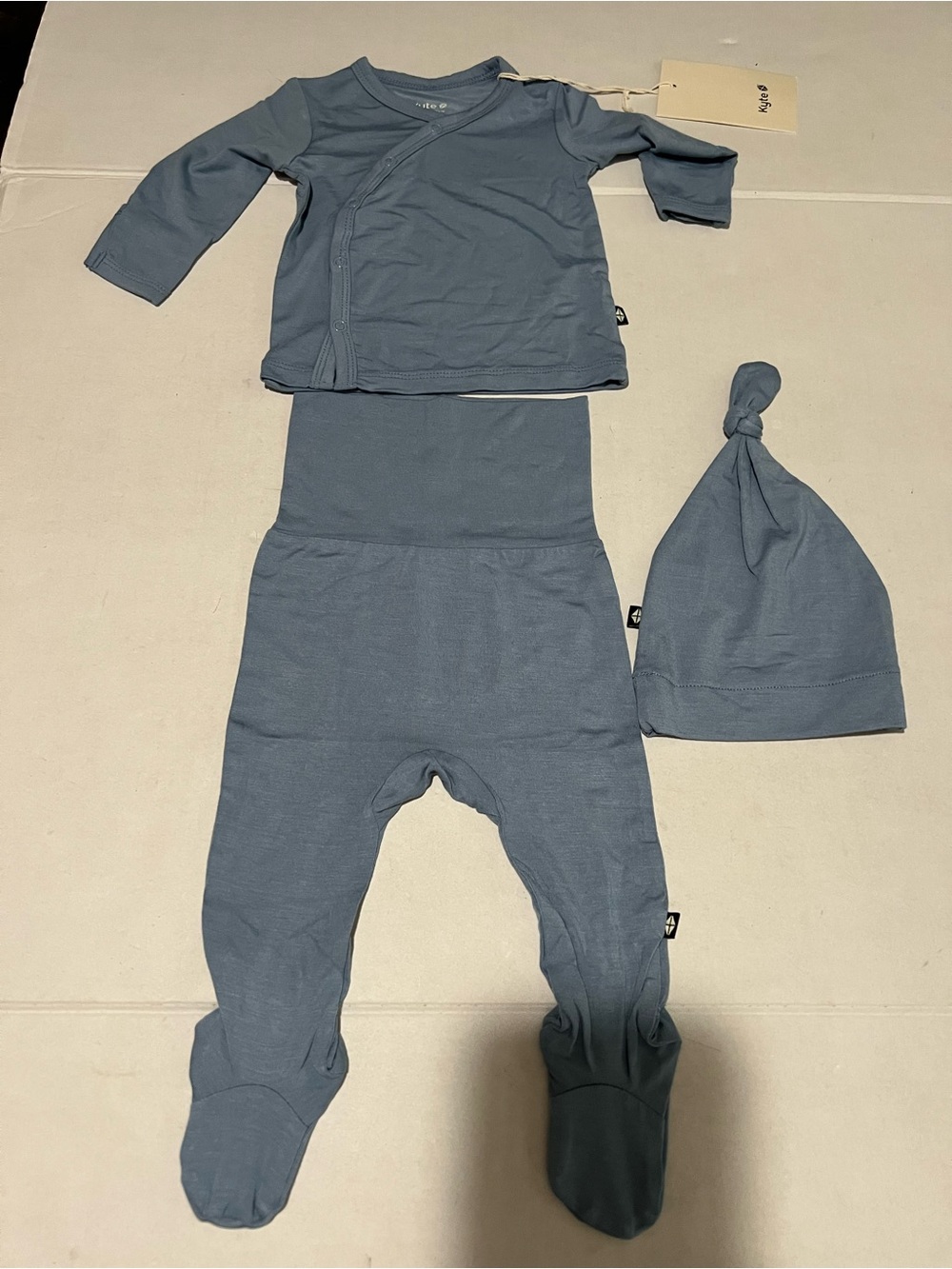 Kyte Baby Blue Sleep Set 0-3 Months